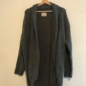 Oversized knit cardigan!